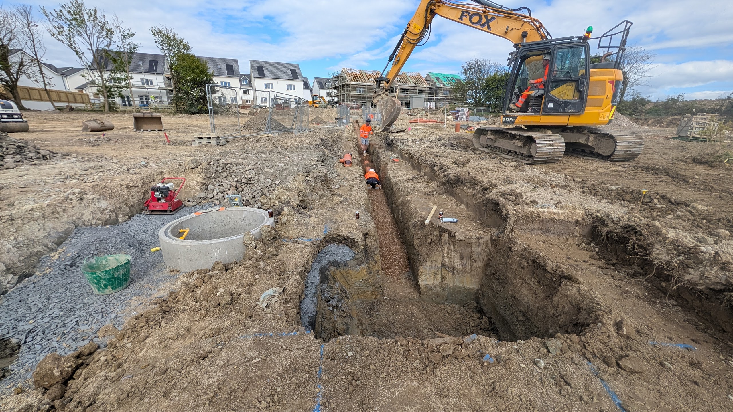 Civil engineering infrastructure works